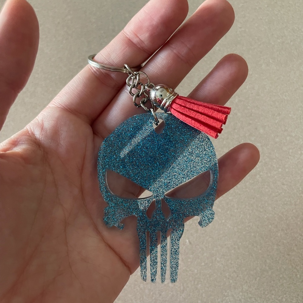 🎉🎉HP🎉🎉 Handmade Punisher (Boy) Skull - Picture 2 of 6